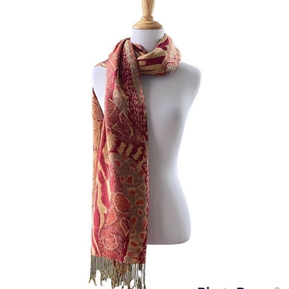 Fall Colors Pashmina - Picture 2 of 5